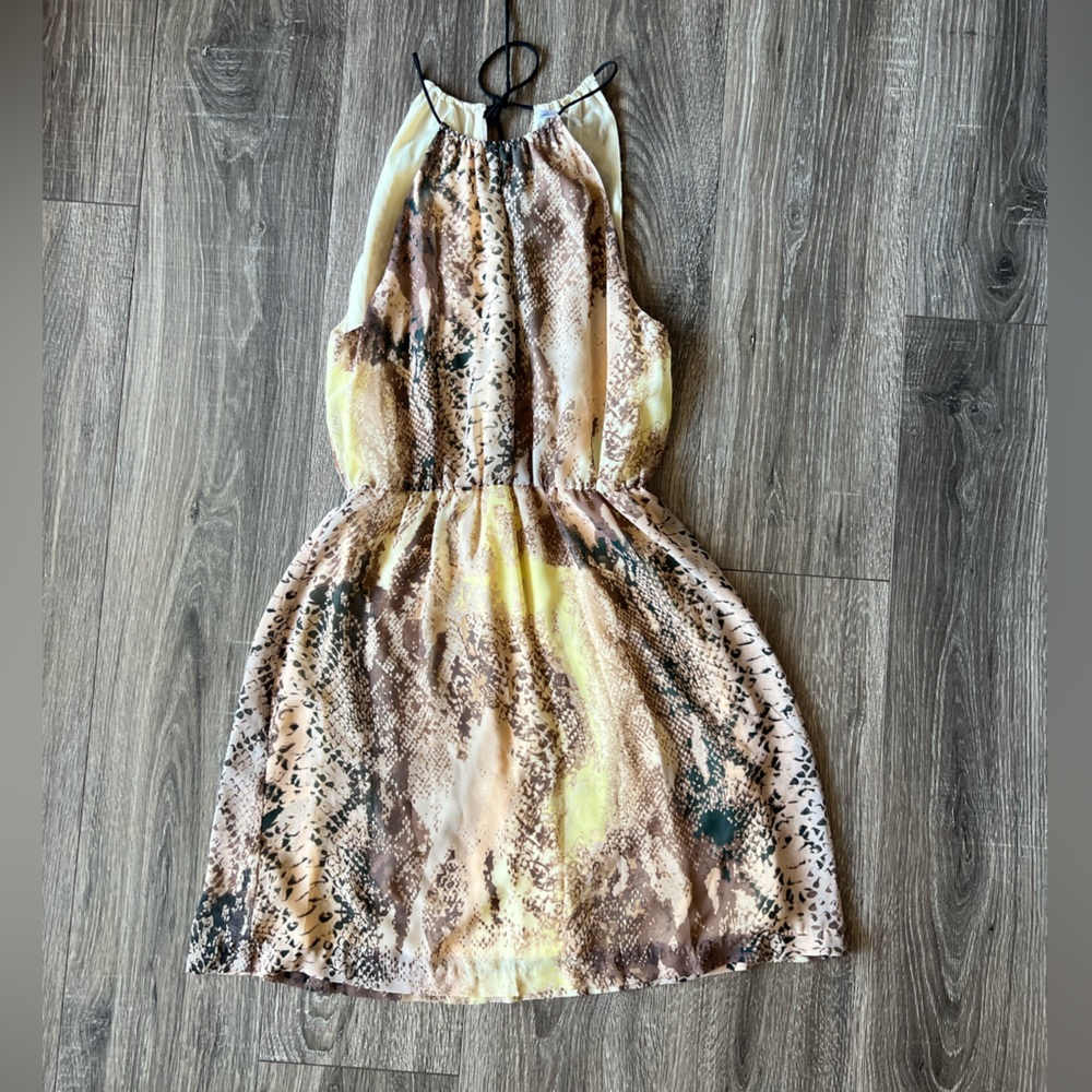 Kensie snakeskin dress small